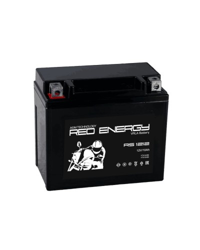 Red Energy RS 1212. Аккумулятор герметичный свинцово-кислотный стартерный. Red Energy в Обнинске