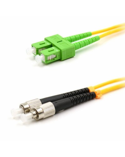Патч-корд оптический переходной (SM), 9/125 (OS2), SC/APC-FC/UPC, (Duplex), PVC, 5м REXANT (50-2857-1): Патч-корд оптический в Обнинске