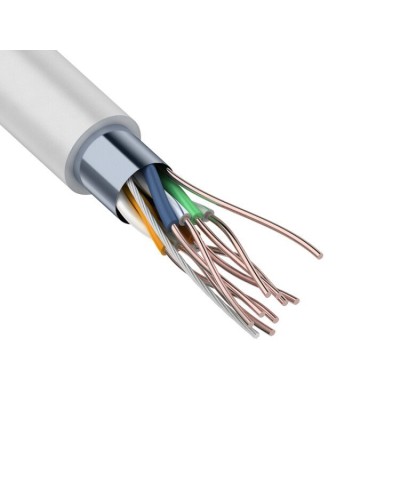 F/UTP, CAT 5e, ZH нг(А)-HF, 4PR, 24AWG, INDOOR, SOLID 305 м (01-0169). Кабель «витая пара» (LAN) для структурированных систем связи. Rexant в Обнинске