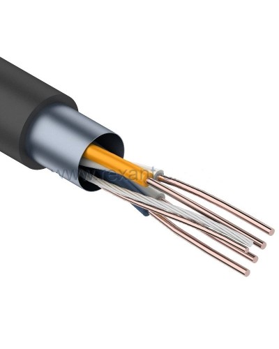 F/UTP, CAT 5e, PE, 2PR, 24AWG, OUTDOOR, SOLID, черный, 305м, REXANT (01-0124). Кабель «витая пара» (LAN) для структурированных систем связи. Rexant в Обнинске
