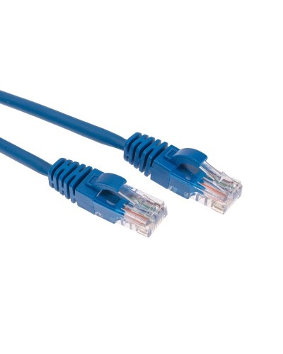 Патч-корд U/UTP, CAT 5e, RJ45-RJ45, 26AWG, LSZH, синий, 0,3м  REXANT (02-0104-03). Патч-корд UTP. Rexant в Обнинске