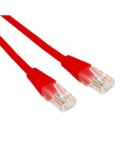 Патч-корд U/UTP CAT 6, RJ45-RJ45, 26AWG, LSZH, красный, 3м REXANT (02-0293-3). Патч-корд UTP. Rexant в Обнинске