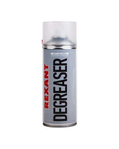 Очиститель обезжириватель DEGREASER, REXANT, 400 мл, аэрозоль (85-0006): Баллон с очистителем в Обнинске