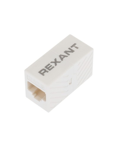 Адаптер проходной UTP RJ-45(8P8C), CAT 6 REXANT (03-0108). Проходной адаптер. Rexant в Обнинске