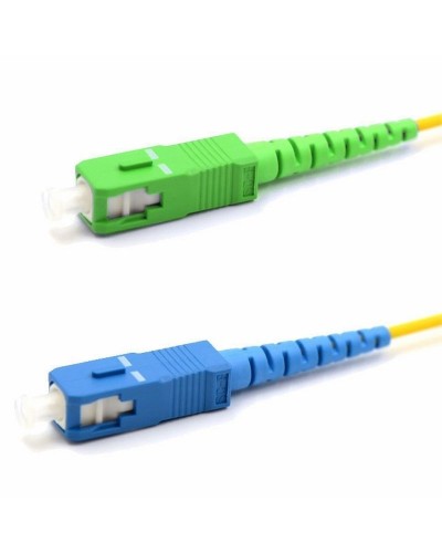 Патч-корд оптический переходной (SM), 9/125 (OS2), SC/APC-SC/UPC, (Simplex), LSZH, 15м REXANT (50-2063): Патч-корд оптический в Обнинске