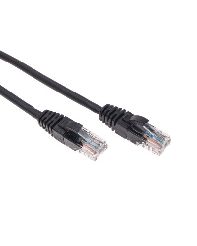 Патч-корд U/UTP, CAT 5e, RJ45-RJ45, 26AWG, LSZH, черный, 0,5м  REXANT (02-0102-05). Патч-корд UTP. Rexant в Обнинске