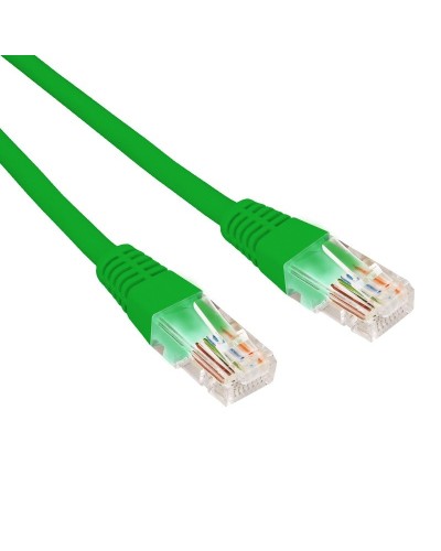 Патч-корд U/UTP CAT 6, RJ45-RJ45, 26AWG, LSZH, зеленый, 1м REXANT (02-0296-1). Патч-корд UTP. Rexant в Обнинске