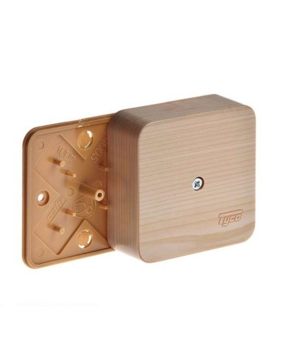 Коробка TYCO ОП 79х79х32мм IP40 сосна (65004-27М). Коробка распределительная. RuVinil в Обнинске