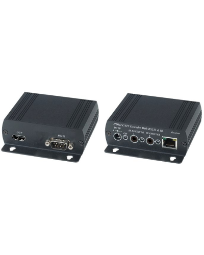 HE02. Комплект для передачи HDMI-сигнала и RS232. SC&T в Обнинске