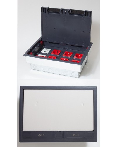 Люк на 8 постов (45х45), металл/пластик, с металлической коробкой, IP40 (300009). Люк. SPL в Обнинске