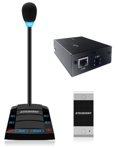SX-510/1. Устройство переговорное клиент-кассир, дуплексное, с записью переговоров. STELBERRY в Обнинске