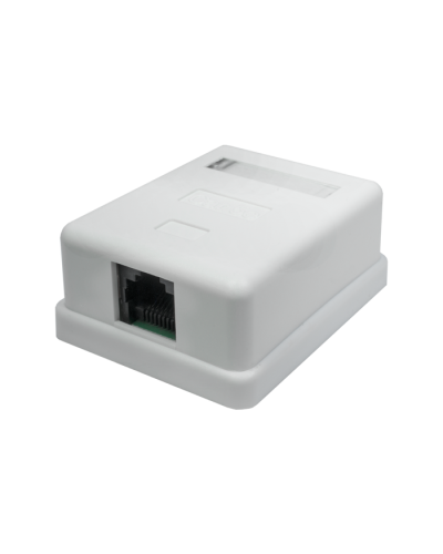 Розетка настенная RJ-45, 8P8C, Cat.5e, 1 порт UTP (10-0307): Компьютерная розетка в Обнинске