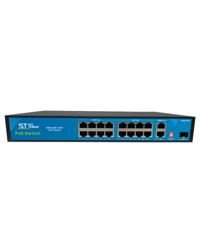 ST-S165POE PRO (версия 2). Сетевой PoE коммутатор. Space Technology в Обнинске
