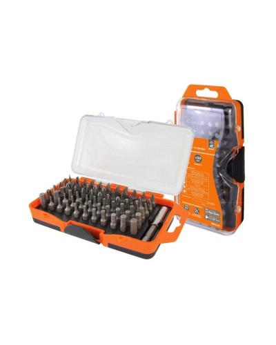 Набор бит №4, 66 бит: SL, PH, PZ, HEX, TORX, SQ,  удлинитель, сталь CR-V «Алмаз» TDM (SQ1019-0104): Набор бит в Обнинске