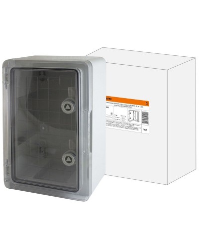 ЩМП-0-8, прозрачная крышка ABS, IP65, 700x500x250. Бокс пластиковый антивандальный. TDM ЕLECTRIC в Обнинске