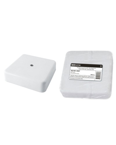 Коробка КР 100х100х29 ОП белая, IP40 (SQ1401-0907). Распаячная коробка. TDM ЕLECTRIC в Обнинске
