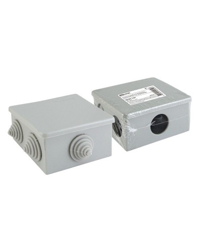 Распаячная коробка ОП 80х80х40мм, крышка, IP44, 6 вх. TDM (SQ1401-1235). Распаячная коробка ОП. TDM ЕLECTRIC в Обнинске