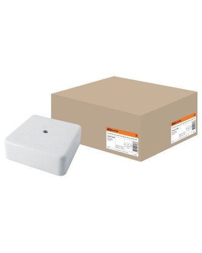 Коробка КР 100х100х44 ОП белая, IP40 (SQ1401-0209). Распаячная коробка. TDM ЕLECTRIC в Обнинске