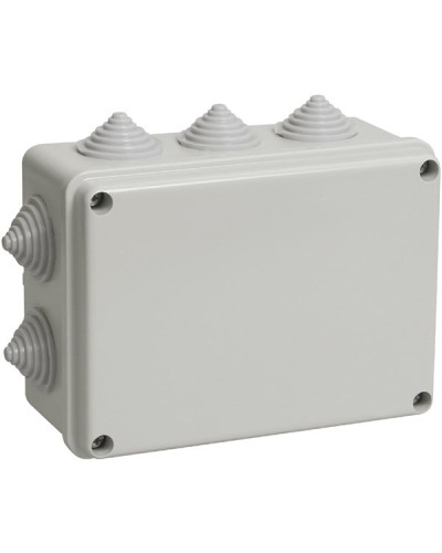 Коробка ОП 150х110х70мм, крышка, IP44, 10 гермовводов (SQ1401-1241). Распаячная коробка. TDM ЕLECTRIC в Обнинске