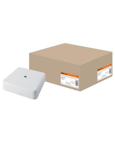 Коробка КР 100х100х29 ОП белая, IP40 (SQ1401-0207). Распаячная коробка. TDM ЕLECTRIC в Обнинске