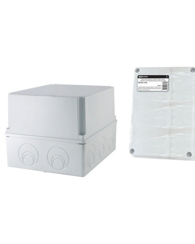 Коробка ОП 240х195х165мм, крышка, IP44, кабельные вводы d28-3шт, d37-2шт (SQ1401-1273). Распаячная коробка. TDM ЕLECTRIC в Обнинске