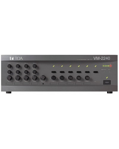 VM-2240 ER (TOA). Усилитель трансляционный зональный, 240 Вт. TOA в Обнинске