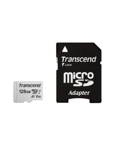 TS128GUSD300S-A. Карта памяти microSDXC, 128 ГБ, Class 10. TRANSCEND в Обнинске