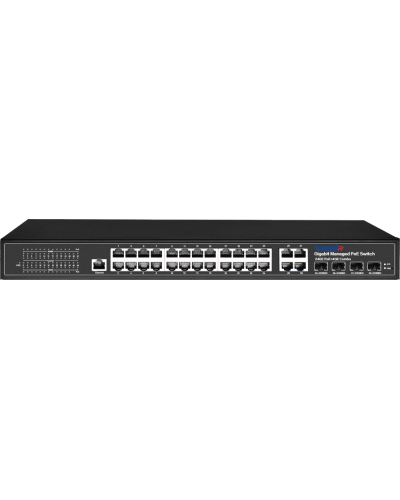 TR-NS24284C-400-24PoE. Коммутатор с PoE. Trassir в Обнинске