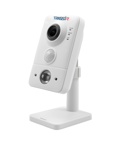 TR-D7121IR1W v2 2.8. Видеокамера IP компактная. Trassir в Обнинске