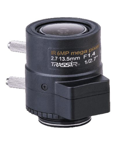TR-L6M2.7D2.7-13.5IR. Объектив мегапиксельный с автоматической диафрагмой (АРД). Trassir в Обнинске