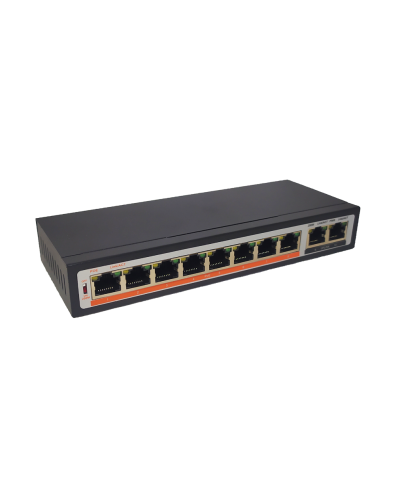 TI-208P. Коммутатор с питанием по PoE. True-IP в Обнинске
