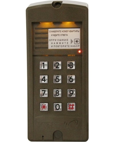 БВД-310R. Вызывная панель аудиодомофона. VIZIT в Обнинске