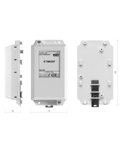 VIZIT-КТМ608Р. Контроллер для ключей RF. VIZIT в Обнинске