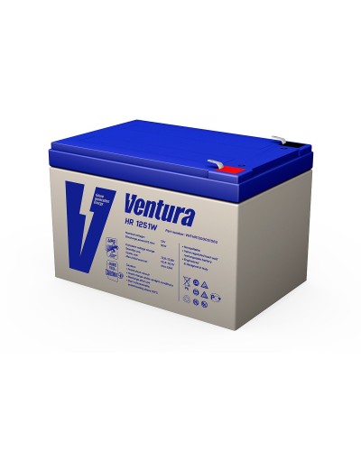 Ventura HR 1251W. Аккумулятор герметичный свинцово-кислотный. Ventura в Обнинске