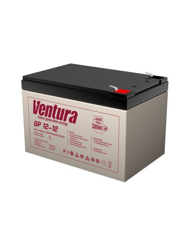 Ventura GP 12-12. Аккумулятор герметичный свинцово-кислотный. Ventura в Обнинске