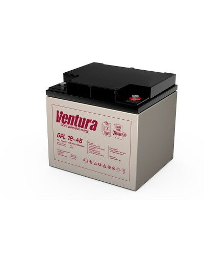 Ventura GPL 12-45. Аккумулятор герметичный свинцово-кислотный. Ventura в Обнинске