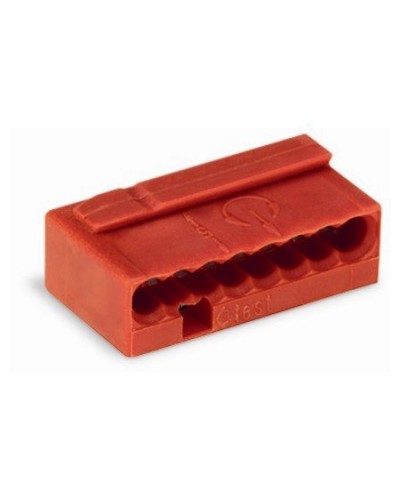 WAGO 243-808 Клемма MICRO 8-проводная красная. Клемма для распределительных коробок. WAGO в Обнинске