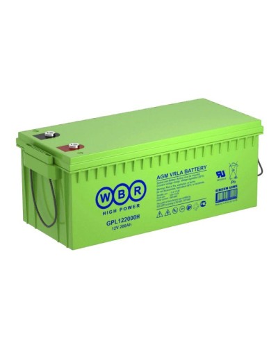 WBR GPL122000H. Аккумулятор герметичный свинцово-кислотный. WBR в Обнинске