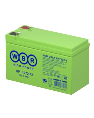 WBR GP1272 F2 (12V28W). Аккумулятор герметичный свинцово-кислотный. WBR в Обнинске