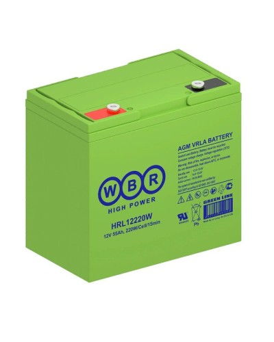 WBR HRL12220W. Аккумулятор герметичный свинцово-кислотный. WBR в Обнинске