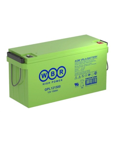 WBR GPL121500A. Аккумулятор герметичный свинцово-кислотный. WBR в Обнинске