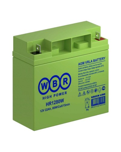 WBR HR1280W. Аккумулятор герметичный свинцово-кислотный. WBR в Обнинске