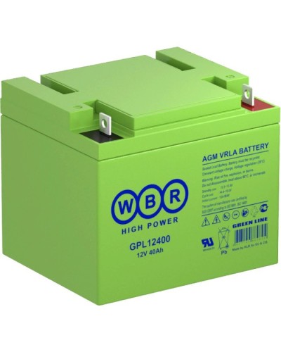 WBR GPL12400. Аккумулятор герметичный свинцово-кислотный. WBR в Обнинске