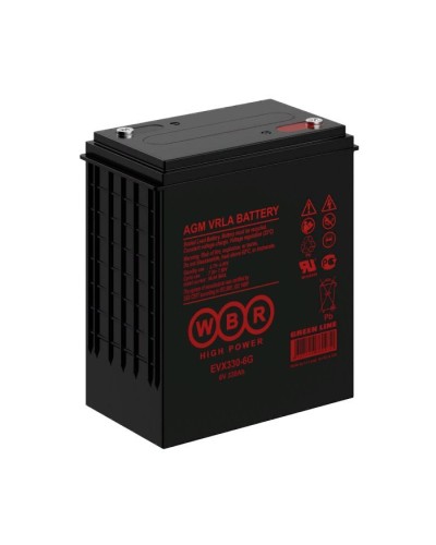 WBR EVX330-6G. Аккумулятор герметичный свинцово-кислотный. WBR в Обнинске