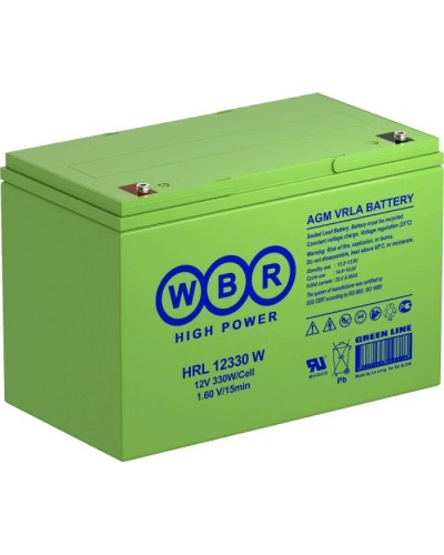WBR HRL12330W. Аккумулятор герметичный свинцово-кислотный. WBR в Обнинске