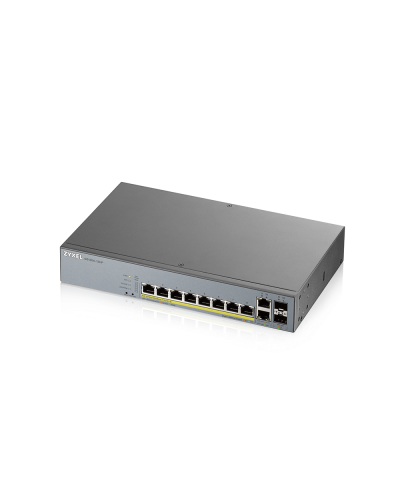 GS1350-12HP-EU0101F. Коммутатор сетевой PoE управляемый L2. ZYXEL в Обнинске