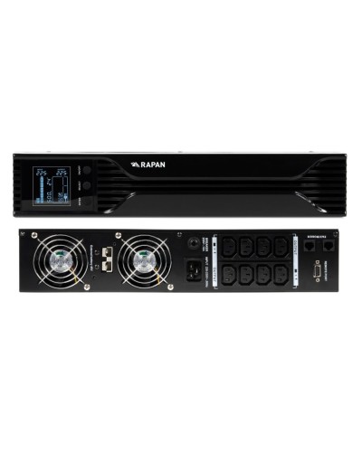 RAPAN-UPS 3000 RACK+4х9Ah (RAPAN-UPS 3000-RACK-IN-4х9-E) (8960). Бесперебойный источник питания. Бастион в Обнинске