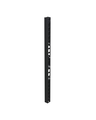 Организатор вертикальный с крышкой 47U, 90мм, для IT-CQE черный (R5VRPC4790B). Организатор вертикальный с крышкой. ДКС в Обнинске