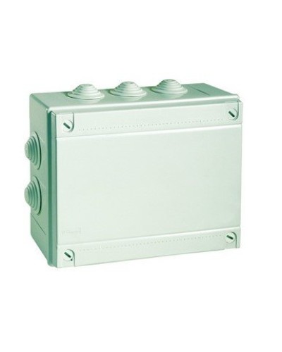 Коробка ответвительная с кабельными вводами IP55, 240х190х90 (54201). Коробка ответвительная с кабельными вводами 2х40 мм + 6х32 мм. ДКС в Обнинске