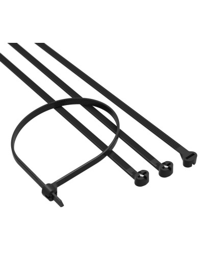 Хомут 4,8x250 P6.6, черный (100шт) (21316SR): Хомут с двойным замком в Обнинске